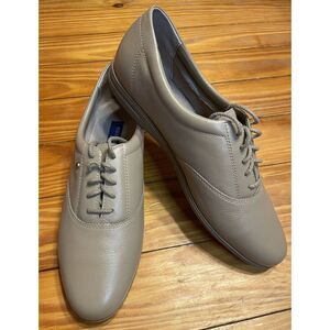 Easy Spirit Anti-Gravity Motion Comfort Shoes Sneakers Women's 8.5 Khaki Leather